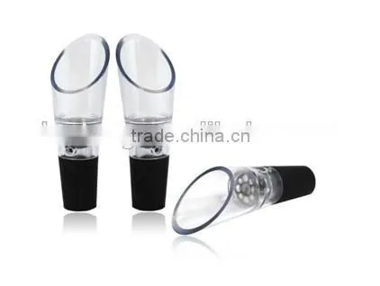 Elegant Black Plastic Wine Pourer photo-6