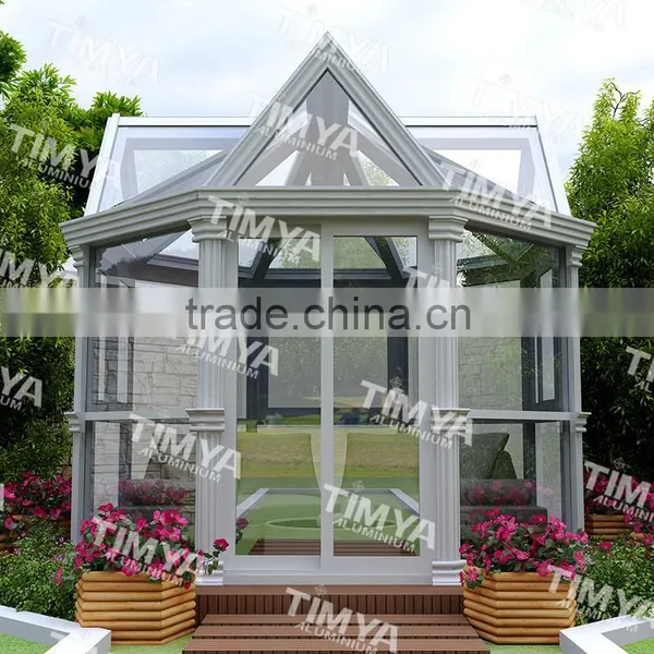 2015 China Aluminum Sunroom Designs Commercial Sunroom Panels for Sale photo-6