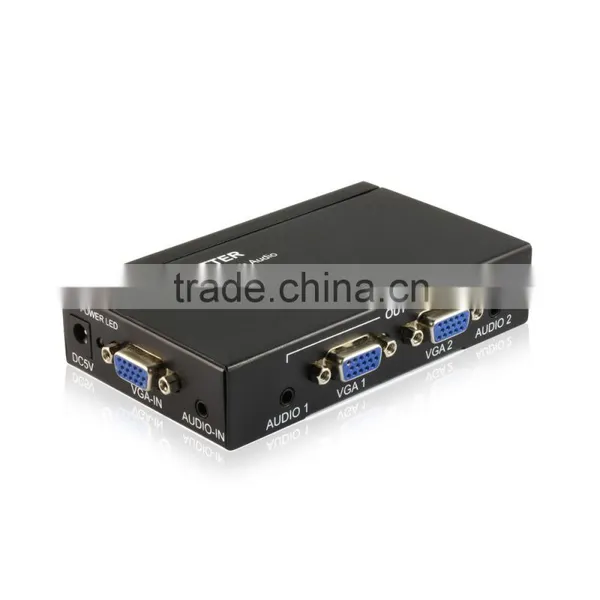 500MHZ 1X2 VGA Splitter Support VGA, XGA, SVGA, UXGA Video Signal photo-2