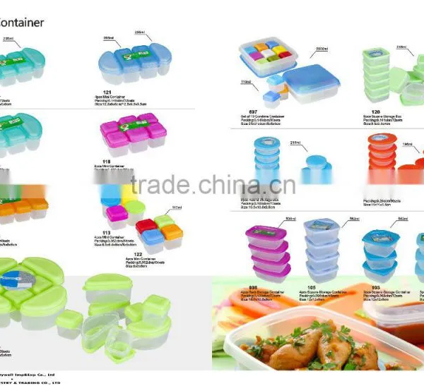 Plastic Food Container With Lid OEM Service Available photo-3
