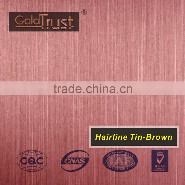 SUS Hairline Stainless Steel Decorative Cladding Plate photo-4