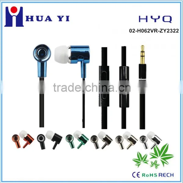 volume control & mic earphone for samsung iphone huawei