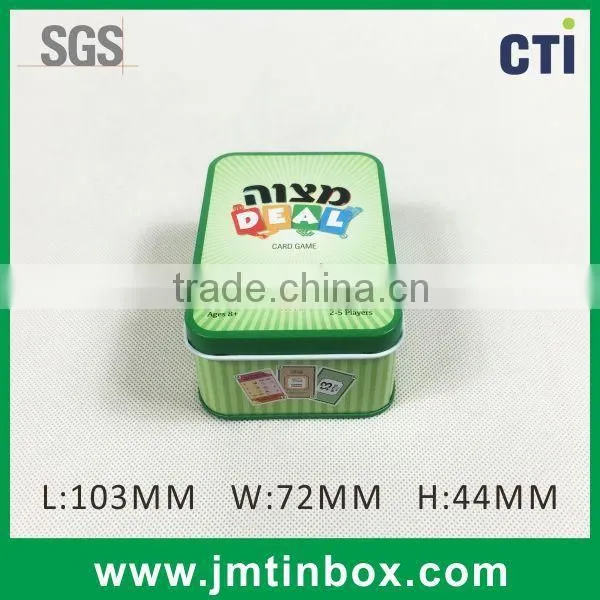 Rectangular Tin Box \ Card Tin \ Gift Tin