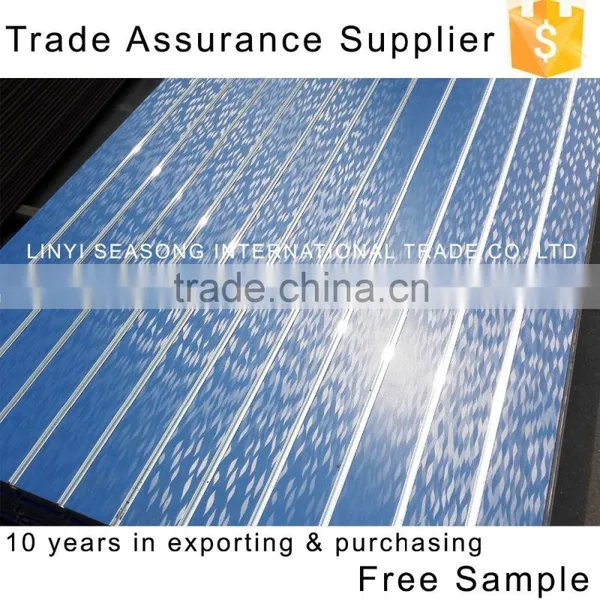 2015 China 1220*2440*18mm Newest Mdf Slatwall Panel