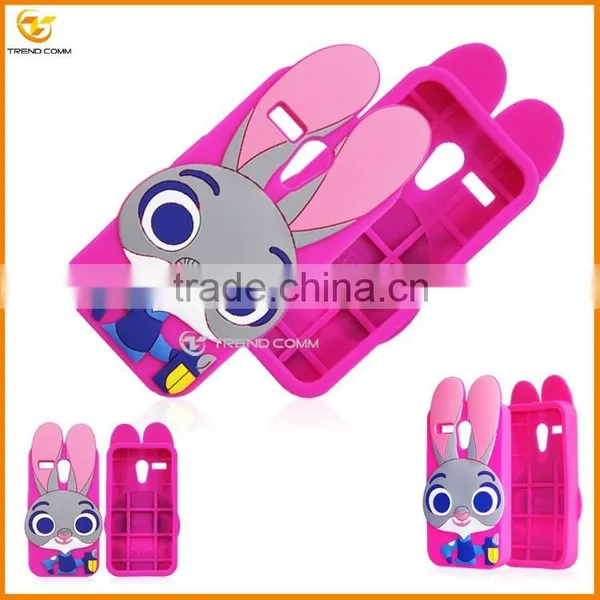 Cute Rabbit Silicon Case for Motorola G photo-6