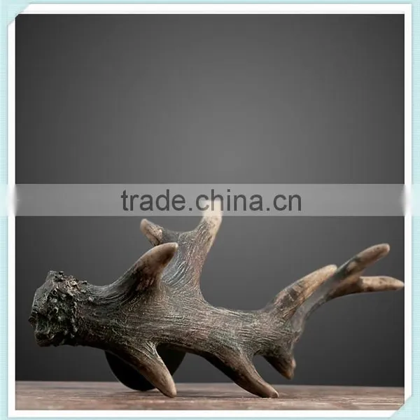Resin ox Horn Candle Stick ox Horn Candle Holder photo-4