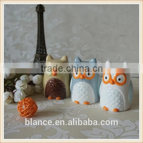 Owl Salt and Pepper Shakers for Kitchen Spices photo-2