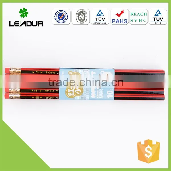 Customized Logo Eco-friendly Sketch Pencil Eraser