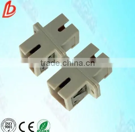 Fibre Optical Zirconia or Plastic Ceramic Ferrule SC Fiber Optic Adaptors photo-6