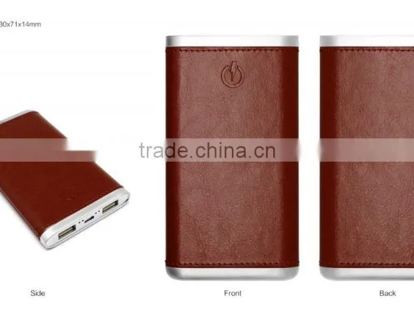 Creative pu Leather Shape Power Bank With USB Flash Drive as Team Corporate Gifts,factory Make Private Model Power Banks photo-5
