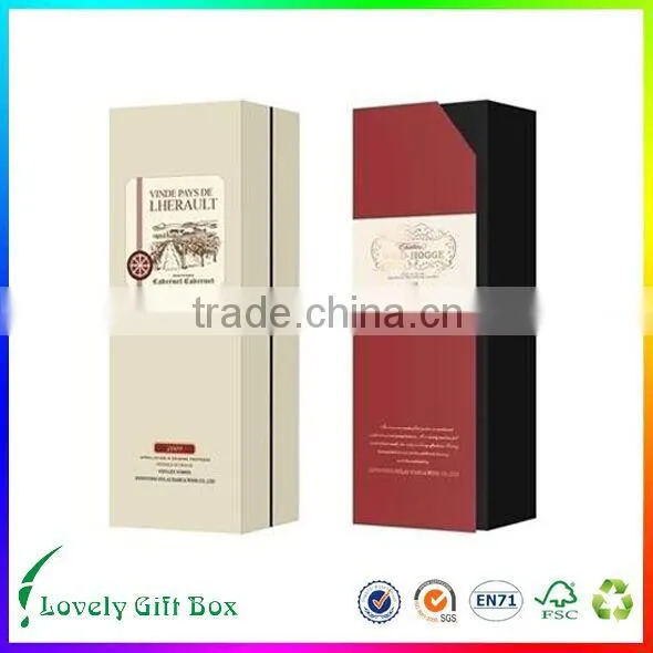 Luxury Cardboard Round Wine Gift Packaging photo-6