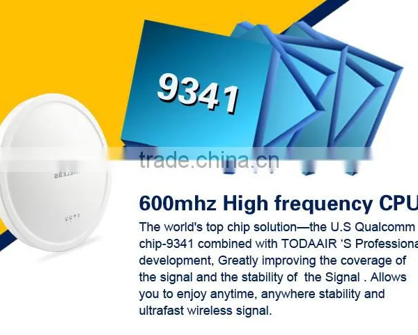 High Power 300Mbps Ceiling AP WiFi Router Wireless Access Point Router Ceiling Mount PoE and VLAN photo-6