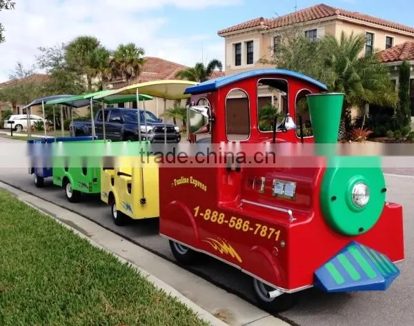 Amusement Carnival Trackless Trains for Sale, Party Rental Rides photo-6