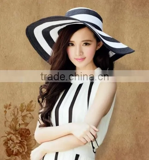 2016 Fashion Younger Girls Paper Straw Hat Latest Hot Sale Paper Straw Hat photo-2