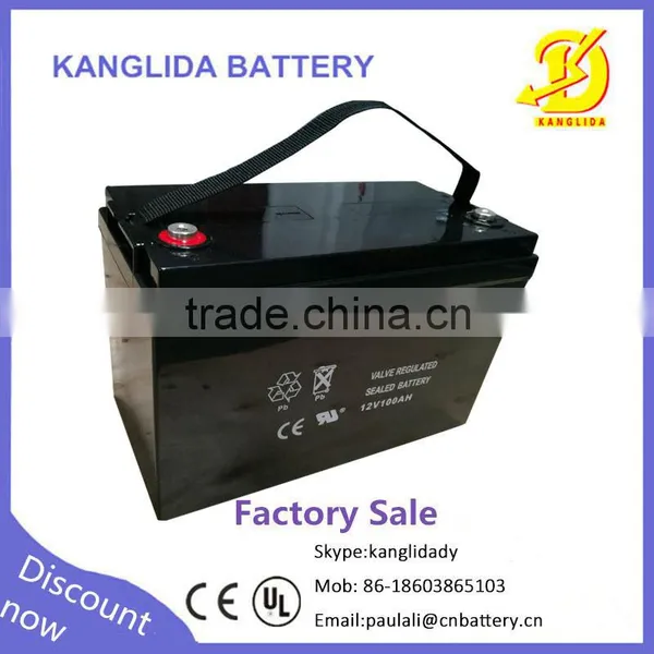 12v 100ah Deep Cycle Solar Battery 100 Amp Storage Solar Battery photo-5