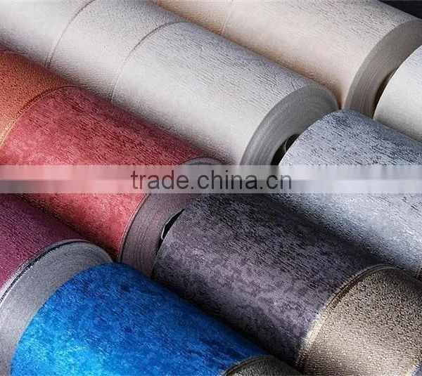 Black /gold/blue/ White Stripe Wallpaper for Hotel Rooms photo-6