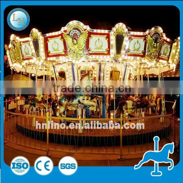 Christmas Amusement Park Kids Games High Quality Carousel Rides Manufacturers Carousel Horse Ride for Sale photo-6