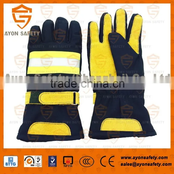 Fireman Protective Firefighting Gloves/ Firefighter Gloves/ Water Proof Gloves EN659