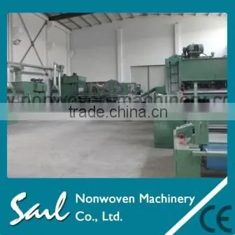 New Type Nonwoven Waste Felt Hot Melting Production Line