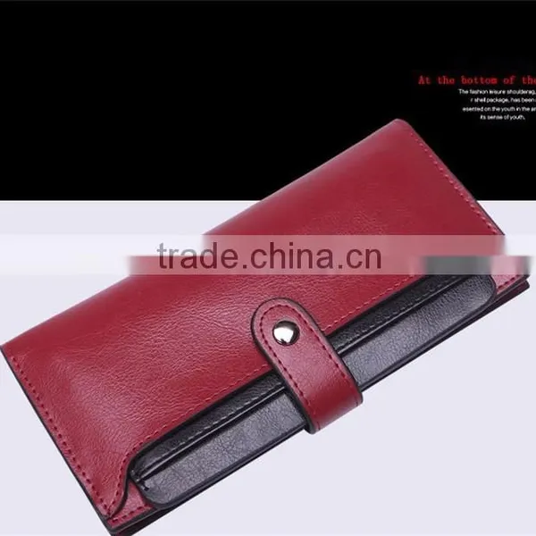 2015 Trend Wallet Genuine Leather Brand Custom Design You Wallet photo-3