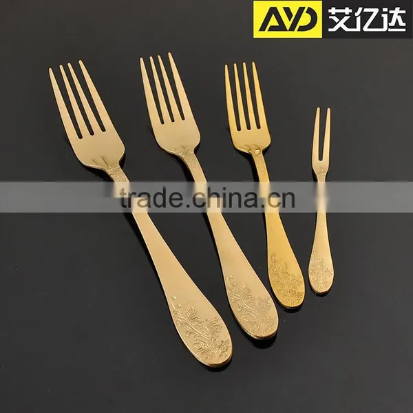 18/10 Stainless Steel Flatware , Nternational Stainless Steel Flatware , Gold Plated Flatware photo-3