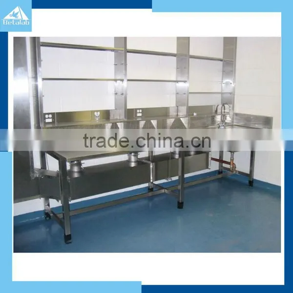 Competitive Price Stainless Steel Work Bench/stainless Steel Sink/stainless Steel Laboratory Furniture