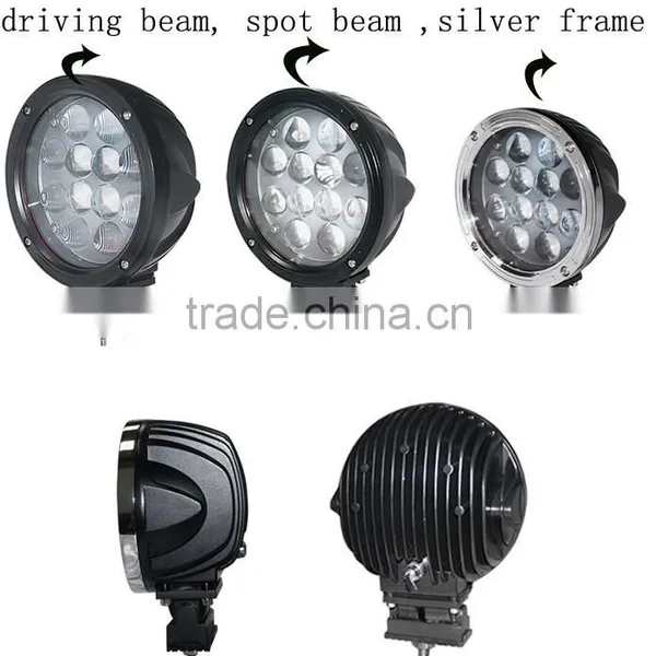 Hotsale 9-60v 7 Inch 5100LM 60w Excavator Led Work Light SS-1001 photo-3
