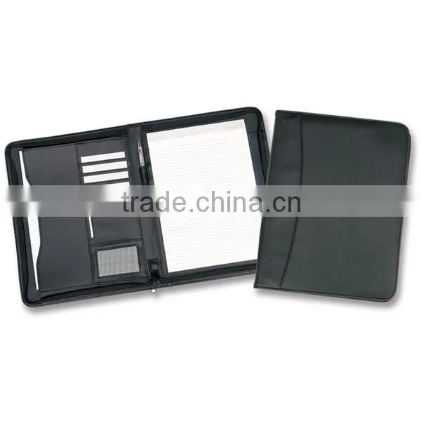 Hot Selling Custom Leather Folder/PU Portfolio/file Folder With LOGO photo-6