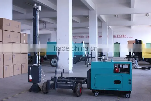 Diesel Generator Portable Small Wheels Silent Generator Set Sound Proof photo-5