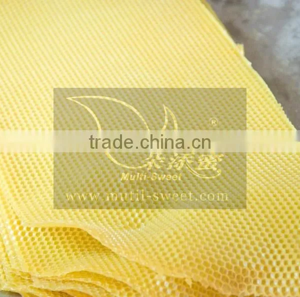 Natural Beeswax Comb Foundation/ Beeswax Sheet From Pure Beeswax photo-3
