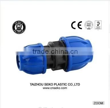 Top Supplier PN16 pp Compression Fittings Plastic Fluid Quick Pipe Equal Tee photo-3