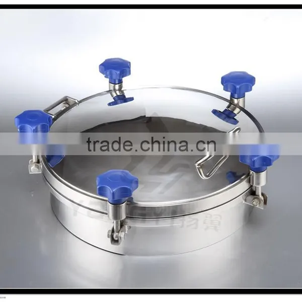 Stainless Steel 304 DN400 Manhole,manway Cover ,manhead for Distillation Equipment photo-3