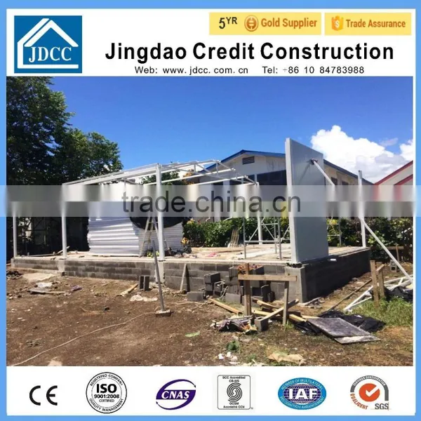 Steel Frame With EPS Sandwich Panels Prefabricated House photo-4