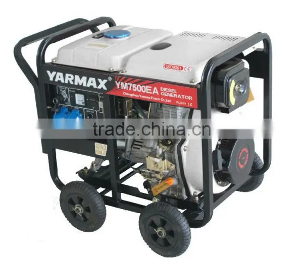 3kw Small Portable Air Cooled Open Type Diesel Generator photo-3