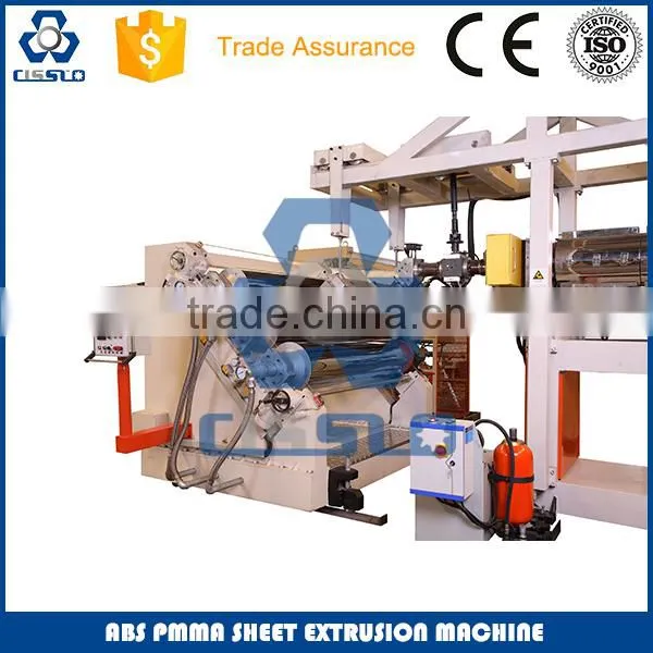 CE STANDARD ABS PMMA BOARD EXTRUSION MACHINERY photo-2