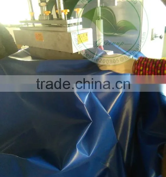 One Side Acrylic Black Pvc Tarpaulin Cesspit Cover photo-3