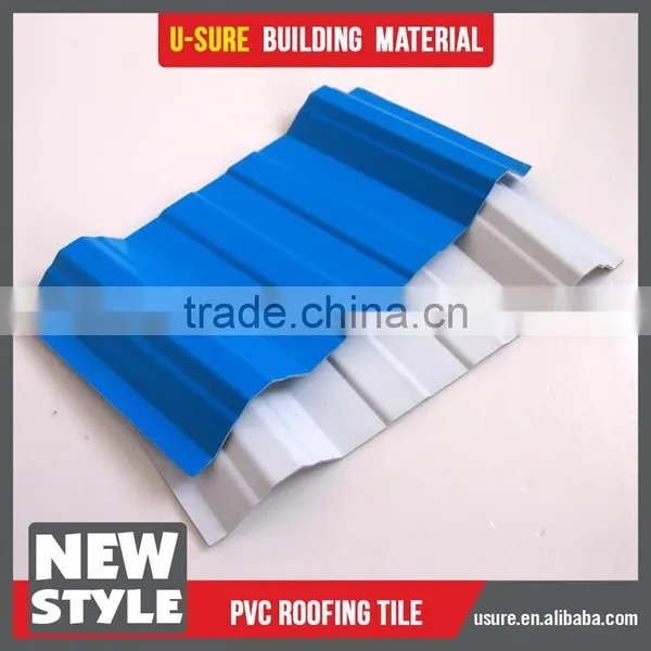 Attractive Discount Pvc Synthetic Plastic Roof Tile photo-3