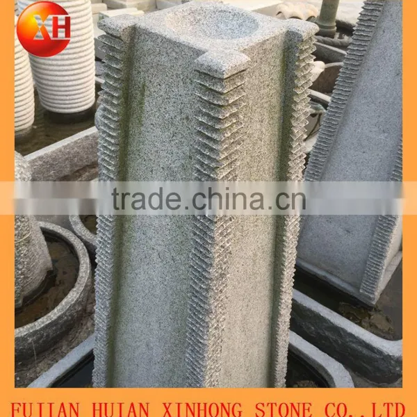 Column Granite Stone Water Fountain photo-4