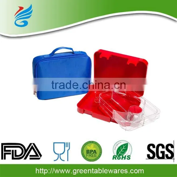 3 Compartment PP Bento Lunch Box Container photo-4