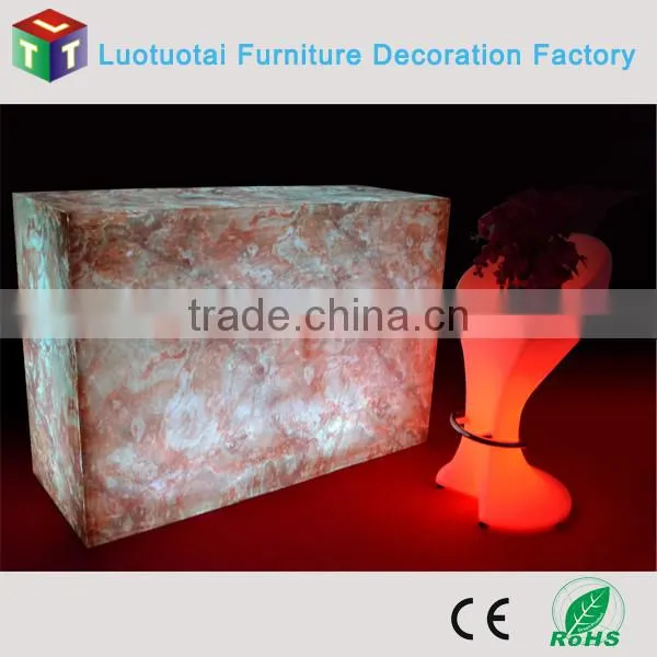Rechargeable Illuminated LED Bar Chair photo-5