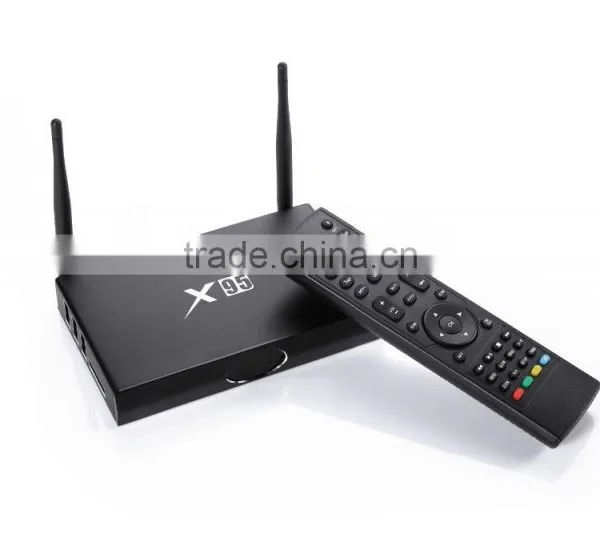 2016 Roofull Metal Housing Google Android5.1 TV Box X95 With Amlogic S905 Quad Core Smart TV Box photo-6
