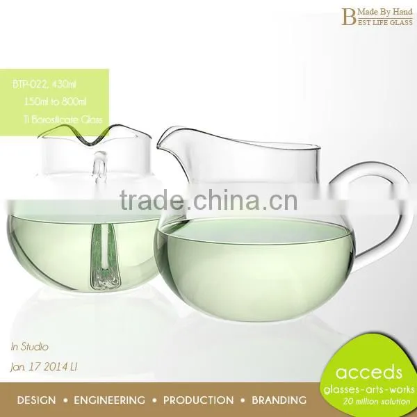 Hot Sale Heat Resistant Borosilicate Glass Tea Sets With Cups photo-4