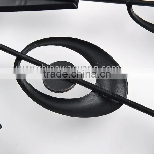 Metal Wall Digital Clock With Eye and Mirror photo-5