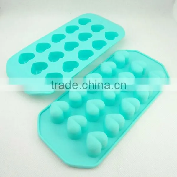 Heart Shape Silicone Baking Molds / Cheap Silicone Baking Form / Custom Bake Mold photo-3