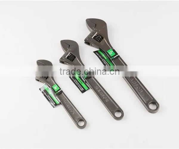High Quality Black Nickel-Plated Adjustable Wrench photo-3