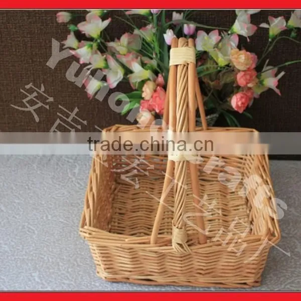 Boat Shaped Willow Basket Wholesale photo-3