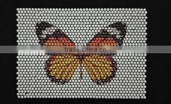 Latest Fashion Rose Laser Cut Nailhead Transfer Design Hotfix Motif Iron On T-shirt photo-6