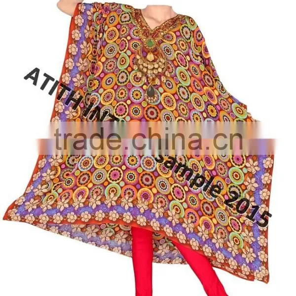 DIGITAL PRINT VISCOSE KAFTANS photo-6
