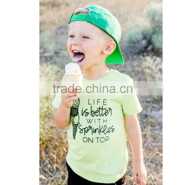 Fashion Cotton Top Cotton T-shirt Hot Sale photo-3