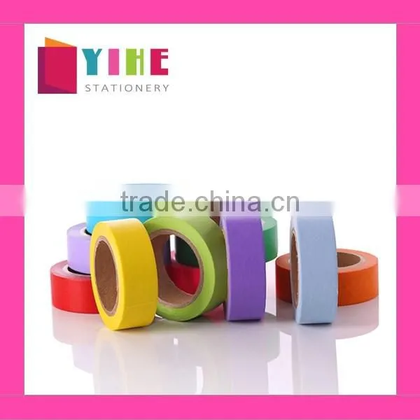 Solid Colorful Washi Deco Planner Tape photo-6